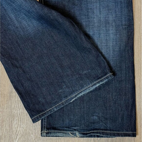 Cinch Carter 2.4 Western Denim Jeans Men's 46x32 Dark Wash Bootcut Rodeo Cowboy - Picture 7 of 8